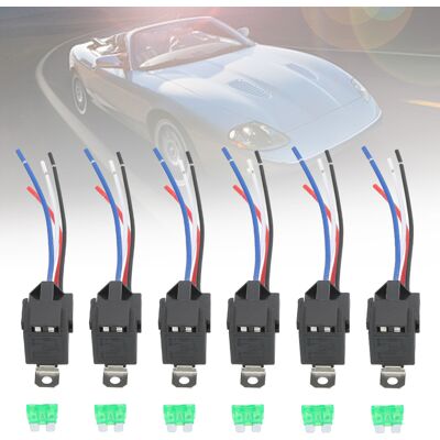 HEAT Elektronische Kfz-relais Mit Sicherung, Normalerweise Offen, 30 A/12 V Dc, Satz HEAT Elektronische Kfz-relais Mit Sicherung, Normalerweise Offen, 30 A/12 V Dc, Satz
