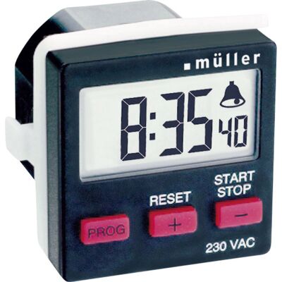 Muller - 21439 - Schwarz - 1-Kanal - Digitaler Timer Muller - 21439 - Schwarz - 1-Kanal - Digitaler Timer