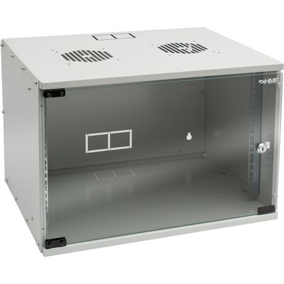 Hmf - 65707-07 Serverschrank 19 Zoll, 7 He, Netzwerkschrank, Unmontiert, 51 X 40 X 36 Cm, Lichtgrau Hmf - 65707-07 Serverschrank 19 Zoll, 7 He, Netzwerkschrank, Unmontiert, 51 X 40 X 36 Cm, Lichtgrau