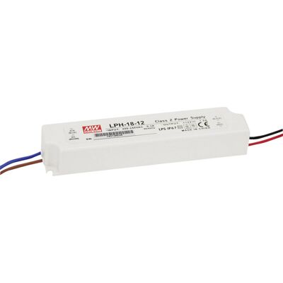 Mean Well - Lph-18-36 Led-treiber Konstantspannung 18 W 0 - 0.5 A 36 V/dc Nicht Dimmbar, Überlastschu Mean Well - Lph-18-36 Led-treiber Konstantspannung 18 W 0 - 0.5 A 36 V/dc Nicht Dimmbar, Überlastschu