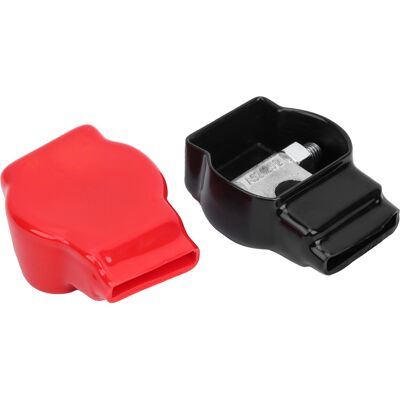 HEAT Batterieklemmen-set Mit Abdeckung, Kupferpaar Mit Schrumpfschlauch, Plus- Und Minuspol, Satz Steckverbinder. HEAT Batterieklemmen-set Mit Abdeckung, Kupferpaar Mit Schrumpfschlauch, Plus- Und Minuspol, Satz Steckverbinder.