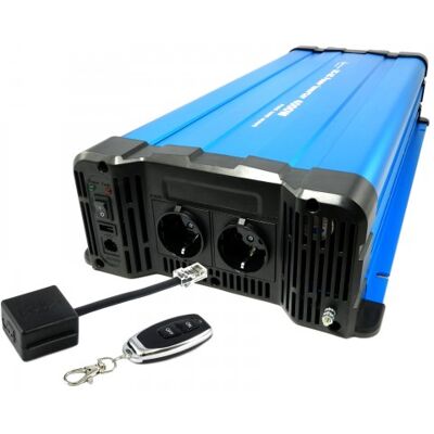 SOLARTRONICS Spannungswandler Fs4000dr 12v 4000 Watt Reiner Sinus Blau Fernbedienung Optional Mit Funkfernbedienung Crw88 SOLARTRONICS Spannungswandler Fs4000dr 12v 4000 Watt Reiner Sinus Blau Fernbedienung Optional Mit Funkfernbedienung Crw88