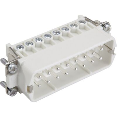 Lapp 10530000 Männlicher Stecker - IP65, 16A, 250V, 16P, Weiß Lapp 10530000 Männlicher Stecker - IP65, 16A, 250V, 16P, Weiß