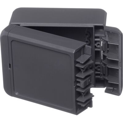 Bocube B 100806 Pc-v0-7024 96012124 Outdoor-gehäuse 80 X 113 X 60 Polycarbonat V0 Graphitgra - Bopla Bocube B 100806 Pc-v0-7024 96012124 Outdoor-gehäuse 80 X 113 X 60 Polycarbonat V0 Graphitgra - Bopla