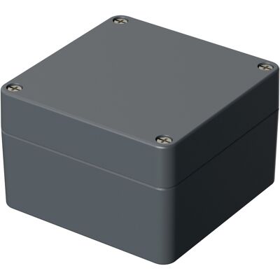 Bopla - EUROMAS A 121 01121000 - 140 x 140 x 91 mm - Aluminium Silbergrau RAL 7001 - Gehäuse Bopla - EUROMAS A 121 01121000 - 140 x 140 x 91 mm - Aluminium Silbergrau RAL 7001 - Gehäuse