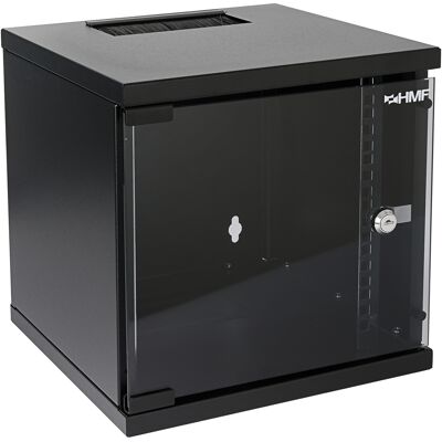Hmf 63400 Serverschrank 10 Zoll, Tiefe 300 Mm, 6 He, Schwarz Hmf 63400 Serverschrank 10 Zoll, Tiefe 300 Mm, 6 He, Schwarz