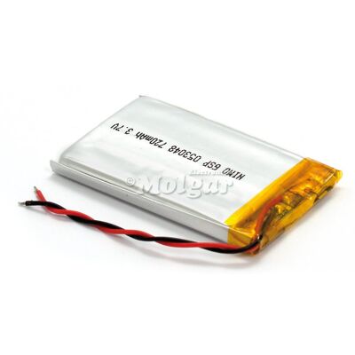NIMO Batterie - 3,7V 720mAh Lithium-Polymer - 30x48x5mm - Batterie NIMO Batterie - 3,7V 720mAh Lithium-Polymer - 30x48x5mm - Batterie