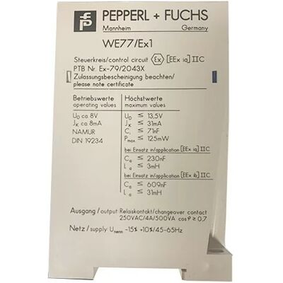 Pepperl+fuchs We 77/ex-1 Schaltverstärker 230v 01544s Pepperl+fuchs We 77/ex-1 Schaltverstärker 230v 01544s