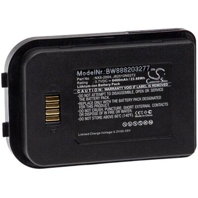 Vhbw - Akku Ersatz Für Bluebird / Handheld / Nautiz 6251-0a, J62510n0272 Für Barcodescanner Pos (6400mah, 3,7v, Li-ion) Vhbw - Akku Ersatz Für Bluebird / Handheld / Nautiz 6251-0a, J62510n0272 Für Barcodescanner Pos (6400mah, 3,7v, Li-ion)