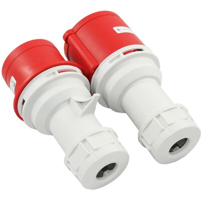 SOLARTRONICS 91308 Set Cee Starkstrom Kupplung 32a 400v 5-polig Männlich Weiblich Ip44 SOLARTRONICS 91308 Set Cee Starkstrom Kupplung 32a 400v 5-polig Männlich Weiblich Ip44