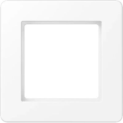Jung AF581BFWWM Schneewittchen 1-fach Rahmen - Schalterrahmen Jung AF581BFWWM Schneewittchen 1-fach Rahmen - Schalterrahmen