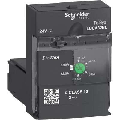Schneider Electric LUCA Steuereinheit - 8-32A, 24V DC - Motorstarter Schneider Electric LUCA Steuereinheit - 8-32A, 24V DC - Motorstarter