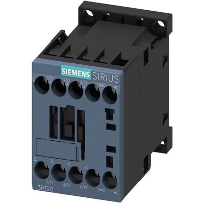 Siemens S00 Kontaktor - 3-polig, 5,5 kW, 400V AC, 12A, 110V Spule Siemens S00 Kontaktor - 3-polig, 5,5 kW, 400V AC, 12A, 110V Spule