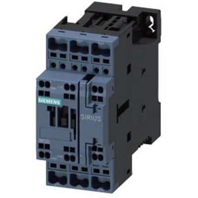Siemens Schütz SIRIUS 3RT2 - 11kW, 24V DC, 3-polig Siemens Schütz SIRIUS 3RT2 - 11kW, 24V DC, 3-polig