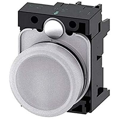 Siemens 3SU1106-6AA60-1AA0 - Leuchtmelder - 22mm, weiß, LED, IP67/IP69K Siemens 3SU1106-6AA60-1AA0 - Leuchtmelder - 22mm, weiß, LED, IP67/IP69K