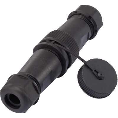 TRU COMPONENTS 1094579 Wasserdichter Rundstecker - 2 Pole TRU COMPONENTS 1094579 Wasserdichter Rundstecker - 2 Pole