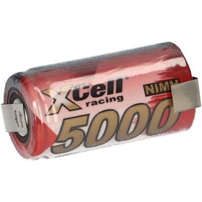 Xcell - Sub-c Akku Zelle 5000mah 1,2v Nimh Hochleistungszelle Mit Z Lötfahne Xcell - Sub-c Akku Zelle 5000mah 1,2v Nimh Hochleistungszelle Mit Z Lötfahne