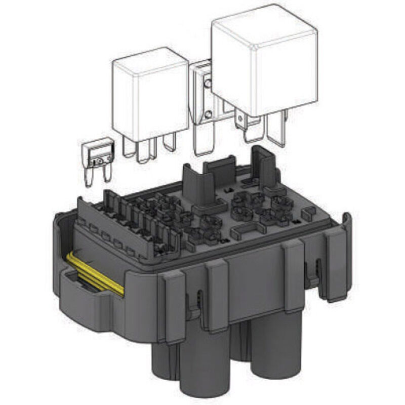 MTA - Automotive Fuse/Relay Hol Maxi Micro Relay wp Sicherungs-/Relaishalter 1 St.