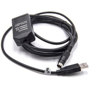 VHBW USB-Programmierkabel kompatibel mit Steuerungssystem Allen Bradley MicroLogix 1000, 1100, 1200, 1400, 1500, Micro Panelviews Ersatz für