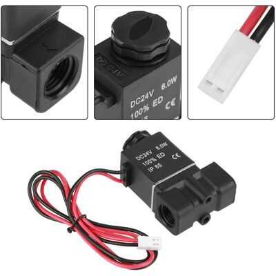 HEAT 2p025-08 Dc24v Pt 1/4" Gewinde Elektrisches Magnetventil Aus Kunststoff Für Wasser / Luft / Öl HEAT 2p025-08 Dc24v Pt 1/4" Gewinde Elektrisches Magnetventil Aus Kunststoff Für Wasser / Luft / Öl