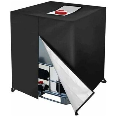OEM Ibc-wassertankabdeckung (1000 L), Schutzhülle Mit Reißverschluss, Uv-beständig, Geeignet Für Ibc-container Und Regenwassertanks, 120 X 100 X 116 Cm OEM Ibc-wassertankabdeckung (1000 L), Schutzhülle Mit Reißverschluss, Uv-beständig, Geeignet Für Ibc-container Und Regenwassertanks, 120 X 100 X 116 Cm