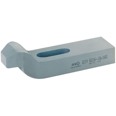 Amf - Spanneisen Din 6316 Gekröpft 33 X 315 Vergütungsstahl Lackiert Amf - Spanneisen Din 6316 Gekröpft 33 X 315 Vergütungsstahl Lackiert