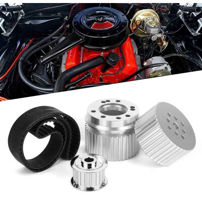 JUTE Riemenscheibensatz Für Chevy 283, 305, 327, 350 Und 400 Sbc Lwp Srn2252 JUTE Riemenscheibensatz Für Chevy 283, 305, 327, 350 Und 400 Sbc Lwp Srn2252