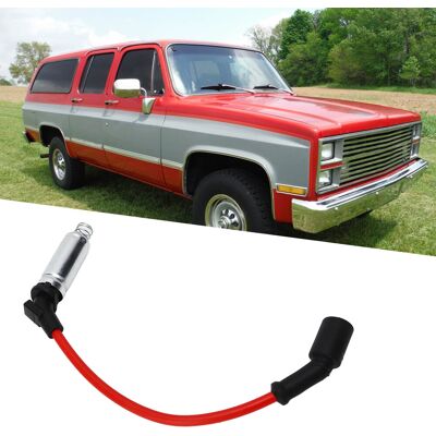 JUTE Satz Von 8 10,2 Mm Zündkabeln, Zündkabel Mit Silikonmantel Und Silikon-führungsende, Geeignet Für Gm Suburban Corvette Silverado 1500-2500 99-06 Ls1 Vortec 4.8l 5.3l 6l V8 48322r 48322 (rot). JUTE Satz Von 8 10,2 Mm Zündkabeln, Zündkabel Mit Silikonmantel Und Silikon-führungsende, Geeignet Für Gm Suburban Corvette Silverado 1500-2500 99-06 Ls1 Vortec 4.8l 5.3l 6l V8 48322r 48322 (rot).