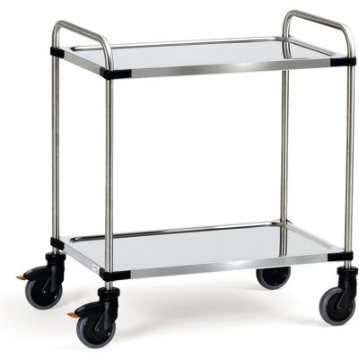 Edelstahlwagen, Ladefläche 1.000 X 600 Mm - Fetra Edelstahlwagen, Ladefläche 1.000 X 600 Mm - Fetra