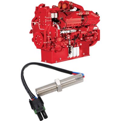 JUTE Magnetisch Gewickelter Drehzahlsensor, Geeignet Für Cummins K38 G38 Qsk38 Kta38 Motoren (teilenummer: Zqgj-5003) JUTE Magnetisch Gewickelter Drehzahlsensor, Geeignet Für Cummins K38 G38 Qsk38 Kta38 Motoren (teilenummer: Zqgj-5003)