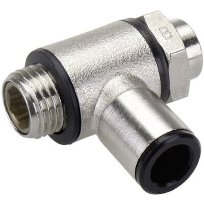 Ich Drosselrückschlagventil 304808 Außengewinde: 1/4" Passend Für Rohr-durchmesser: 8 Mm 1 St. Ich Drosselrückschlagventil 304808 Außengewinde: 1/4" Passend Für Rohr-durchmesser: 8 Mm 1 St.