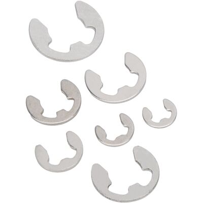 HEAT 200-teiliger Sicherungsring-satz Aus Edelstahl 304, E-clip-sicherungsringe, Industriebedarf M1,5–m10 HEAT 200-teiliger Sicherungsring-satz Aus Edelstahl 304, E-clip-sicherungsringe, Industriebedarf M1,5–m10