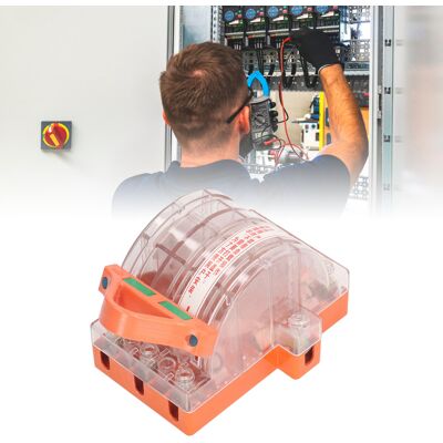 JUTE Dreipoliger Messerschalter Aus Transparentem Messing, Doppelt Reversierend, Umschalter, Bidirektionaler Schalter, Lastschalter, 220 V/380 V, 32 A JUTE Dreipoliger Messerschalter Aus Transparentem Messing, Doppelt Reversierend, Umschalter, Bidirektionaler Schalter, Lastschalter, 220 V/380 V, 32 A