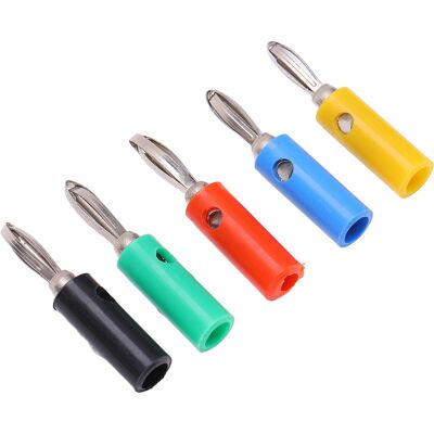 HEAT 10 Sets 4mm Bananenstecker, Professionelle Vernickelte Messing-bananenstecker Für Elektronische Instrumente HEAT 10 Sets 4mm Bananenstecker, Professionelle Vernickelte Messing-bananenstecker Für Elektronische Instrumente