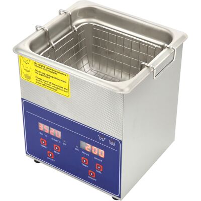 HEAT Industrieller Ultraschallreiniger Mit Digitaler Edelstahlheizung Und Timer, 2 L, Ps-10aeu-stecker, 220 V HEAT Industrieller Ultraschallreiniger Mit Digitaler Edelstahlheizung Und Timer, 2 L, Ps-10aeu-stecker, 220 V