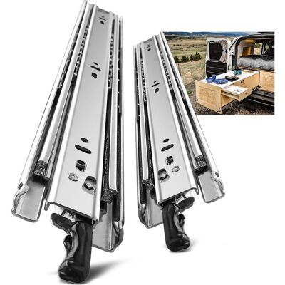 OEM Schwerlast-schubladenschienen, Tragfähigkeit Bis Zu 68 Kg, Mit Verriegelung, Auszug 300 350 400 450 500 550 600 650 700 750 800 850 900 950 1000 Mm, 1 Paar (2 Stück) OEM Schwerlast-schubladenschienen, Tragfähigkeit Bis Zu 68 Kg, Mit Verriegelung, Auszug 300 350 400 450 500 550 600 650 700 750 800 850 900 950 1000 Mm, 1 Paar (2 Stück)