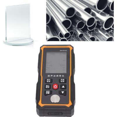 JUTE Digitales Ultraschall-dickenmessgerät, 1,00300,00 Mm, Tragbares Lcd-ultraschall-dickenmessgerät Zur Prüfung Der Dicke Von Stahl- Und Glaswänden. JUTE Digitales Ultraschall-dickenmessgerät, 1,00300,00 Mm, Tragbares Lcd-ultraschall-dickenmessgerät Zur Prüfung Der Dicke Von Stahl- Und Glaswänden.