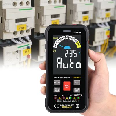 JUTE Ta8307a Ultradünnes Digitales Elektrisches Multimeter Mit Großem Display, Vollautomatisch Und Intelligent. JUTE Ta8307a Ultradünnes Digitales Elektrisches Multimeter Mit Großem Display, Vollautomatisch Und Intelligent.