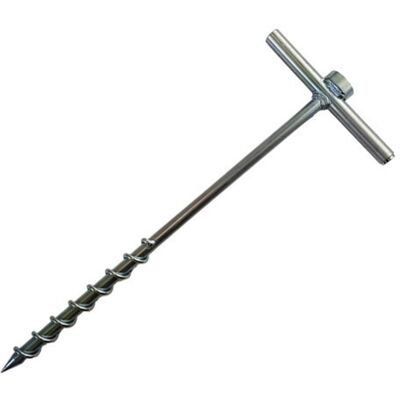 HT Instruments Erdungsmessgeräte Zubehör - Erdspiess mit Gewinde, 42cm, 12mm, Bananenstecker HT Instruments Erdungsmessgeräte Zubehör - Erdspiess mit Gewinde, 42cm, 12mm, Bananenstecker