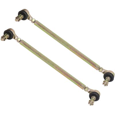 HEAT Lenkstange Mit Kugelgelenk, 250 Mm, 10 Mm Gewinde, Legierter Stahl, 2er-set Für 125-cm³-quads, Motocross-motorräder, Atvs, Go-karts HEAT Lenkstange Mit Kugelgelenk, 250 Mm, 10 Mm Gewinde, Legierter Stahl, 2er-set Für 125-cm³-quads, Motocross-motorräder, Atvs, Go-karts