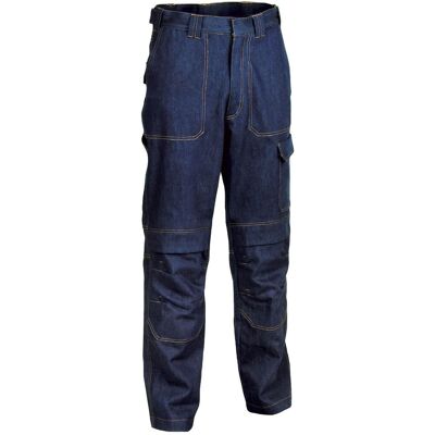Cofra Schweißerhose, Flammhemmend, 100% Denim-baumwolle 52 Cofra Schweißerhose, Flammhemmend, 100% Denim-baumwolle 52