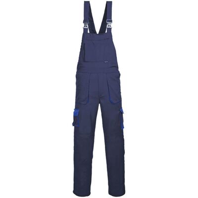 Portwest Texo Kontrast Marine Latzhose Mit Trägern S Portwest Texo Kontrast Marine Latzhose Mit Trägern S