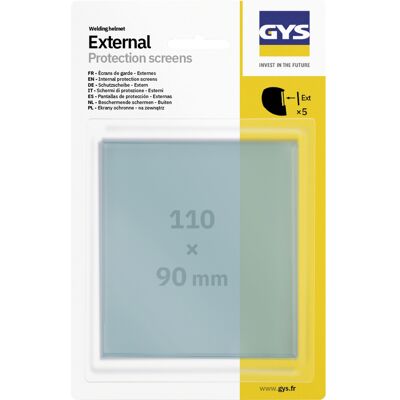 Gys - 040816 Ersatzscheiben Für Schweißerschutzhelm Gys - 040816 Ersatzscheiben Für Schweißerschutzhelm