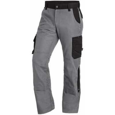 Fhb - Arbeitshose Bruno, 300 G/ Qm,gr. 58, Grau/schwarz Fhb - Arbeitshose Bruno, 300 G/ Qm,gr. 58, Grau/schwarz