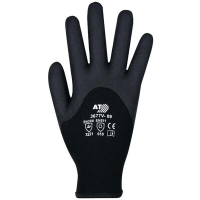 Winter Strickhandschuh 3677v, Gr. 9 Schwarz - Asatex Winter Strickhandschuh 3677v, Gr. 9 Schwarz - Asatex