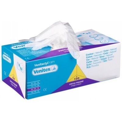 Gants Vinyle Poudré Boîte De 100 Gants Jetables - 129867 - T8/9 - Delta Plus Gants Vinyle Poudré Boîte De 100 Gants Jetables - 129867 - T8/9 - Delta Plus