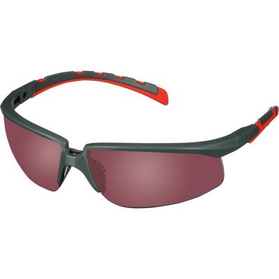 3m - S2024as-red Schutzbrille Verspiegelt, Mit Antikratz-schutz Rot, Grau En 166 Din 166 3m - S2024as-red Schutzbrille Verspiegelt, Mit Antikratz-schutz Rot, Grau En 166 Din 166