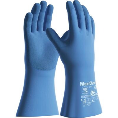 Atg - Chemikalien Schutzhandschuh Maxichem® Größe 9 12 Paar Atg - Chemikalien Schutzhandschuh Maxichem® Größe 9 12 Paar