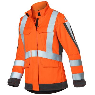 KUBLER Kübler Damenjacke Protectiq High Vis Arc1 Psa 3 1493 Warnorange/anthrazit Gr. 40 KUBLER Kübler Damenjacke Protectiq High Vis Arc1 Psa 3 1493 Warnorange/anthrazit Gr. 40