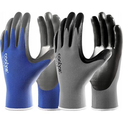 OEM Nitril-gartenhandschuhe Größe L, 10 Paar – Gummibeschichtet, Ce-zertifiziert OEM Nitril-gartenhandschuhe Größe L, 10 Paar – Gummibeschichtet, Ce-zertifiziert